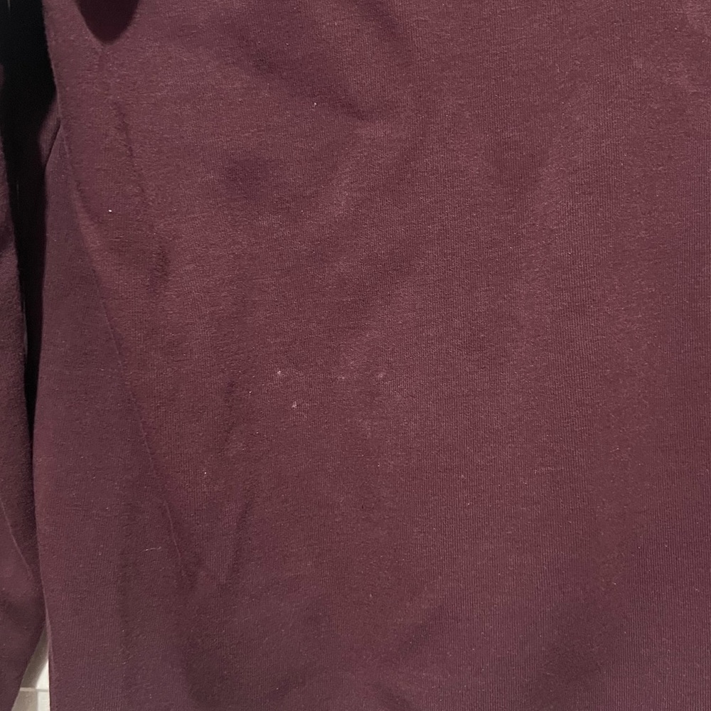 💗 Express - Mens Burgundy Zip-Up Jacket‎ - Picture 9 of 9